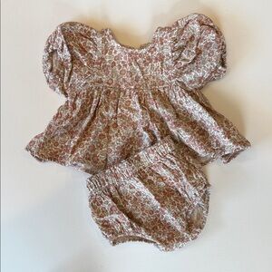 Floral Baby Outfit